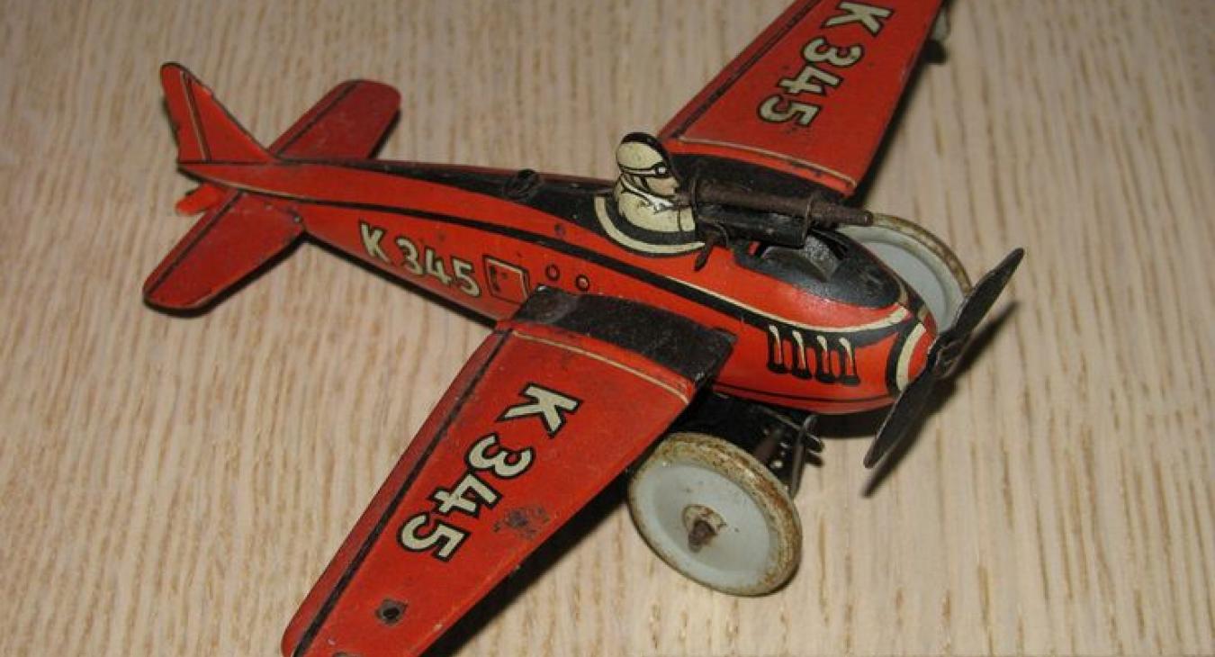 This World War II Toy Aeroplane inspired a lot of the story behind Flying Without Wings. Why is it so important to the story? What happens to it that causes heartbreak?