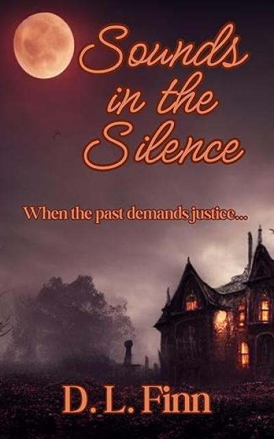 House with moon and fog