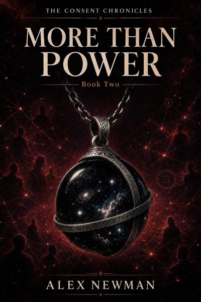 MORE THAN POWER (The Consent Chronicles Book 2) by Alex Newman, English Kindle book cover