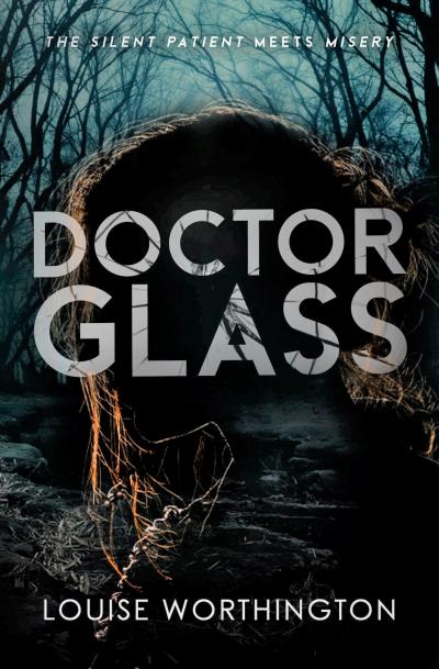 A woman against a dark background